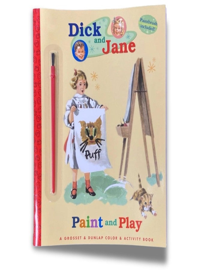 AoneFun Fun with Dick and Jane - Dick and Jane Paint with Water Book - Image 1