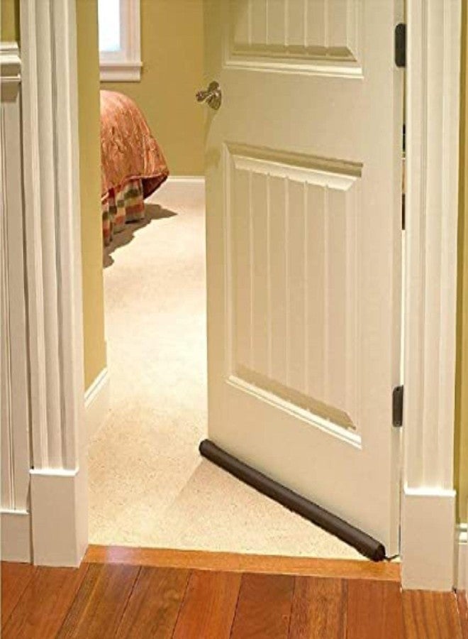 Zelwie Door Bottom Guard, Bottom Sealing Strip (39 inch) Twin Draft Stopper Gap Filler, Bottom Sealing, Sound Proof Reduce Noise Insect Protector PVC Door Guard Stopper - Pack of (39 Inch, 2, Count) - Image 3