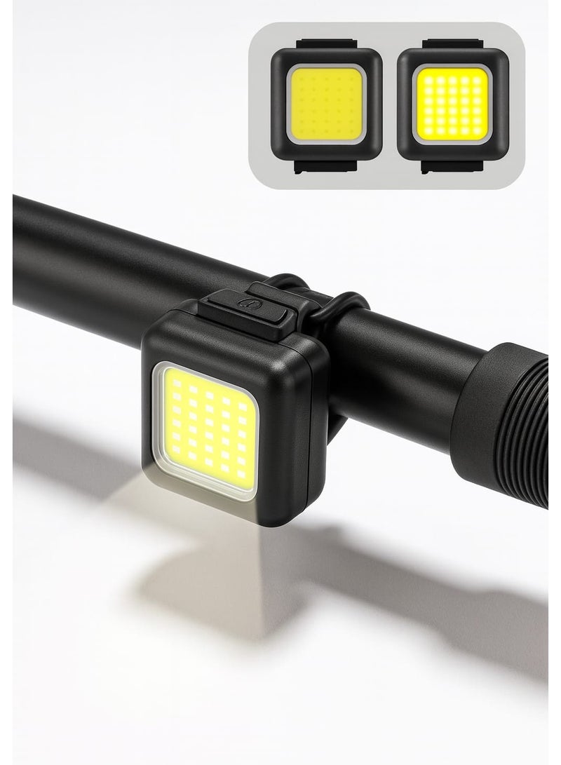 CYCLE Mini Mountain Bike Lamp Multifunctional Glare Bicycle Headlight Outdoor Riding Electric Car Flashlight - Image 1