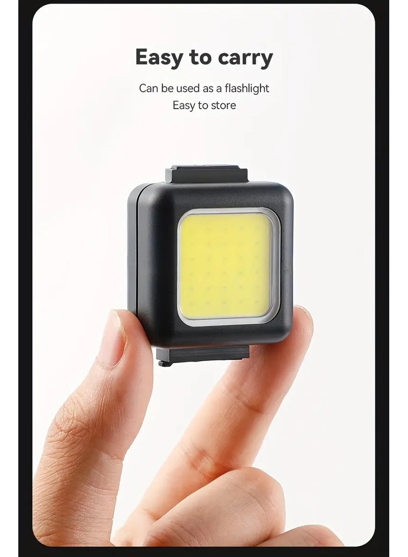 CYCLE Mini Mountain Bike Lamp Multifunctional Glare Bicycle Headlight Outdoor Riding Electric Car Flashlight - Image 4