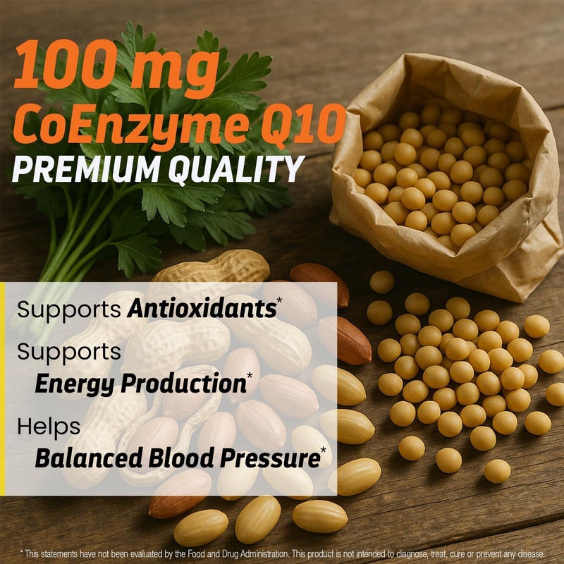 Drs Hope مكمل PQQ CoQ10 20 ملغ مع CoQ10 100 ملغ مكمل PQQ مع مكمل الإنزيم المساعد Q10 يدعم صحة الدماغ 60 كبسولة نباتية 1 كبسولة لكل حصة - Image 5