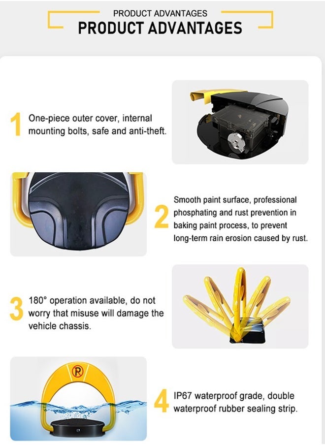 C&C Home - Automatic Remote Control Parking Lock Barrier - Image 1
