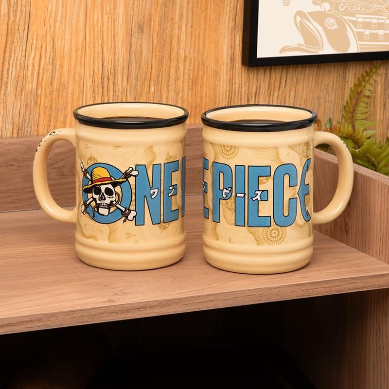 Paladone One Piece Official Licensed Netflix Ceramic Mug Pirate Decor and Gift Desk Accessory for All Ages Coffee and Tea Drinkware for Series Fans 350ml 11 fl oz - Image 3