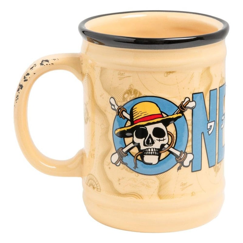 Paladone One Piece Official Licensed Netflix Ceramic Mug Pirate Decor and Gift Desk Accessory for All Ages Coffee and Tea Drinkware for Series Fans 350ml 11 fl oz - Image 2