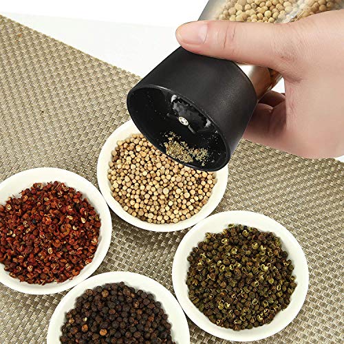 Zhart Salt Pepper Grinder, Spice Grinder Made of high Strength Glass. Suitable for Kitchen, Barbecue, Restaurant Accessories/Spices - Image 5