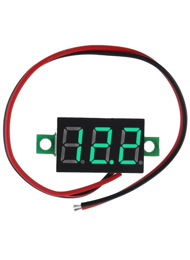 0.36 Inch DC 4.5V-30V 2 Line Precision DC Digital Voltmeter Head LED Digital Voltmeter 