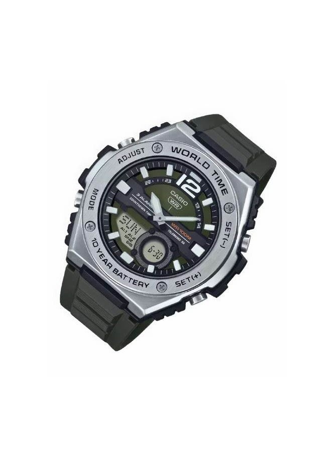 CASIO Casio MWQ100 Series | Men’s Digital Watch | 100M WR | Stainless Steel | World Time | Countdown Timer | Auto Calendar | Telememo | Multi Alarms | 100 SEC Chronograph | 10 Year Battery  - Image 3