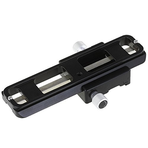 Haoge MFR-180 Macro Focusing Rail Rack Slider for Precision Focus Stacking Stack Nodal Slide Macro Close-up Close Up Photography Built-in Arca Swiss Type Quick Release Clamp and Arca Dovetail Groove - Image 4