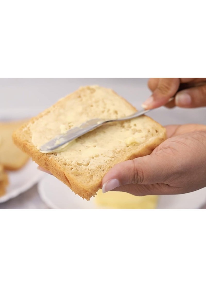 Tiara - 3pc Set Stainless Steel Butter Knife and Jam Spreader for Kitchen - Image 5