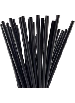BONA 100 Pcs Black Frozen Straws 