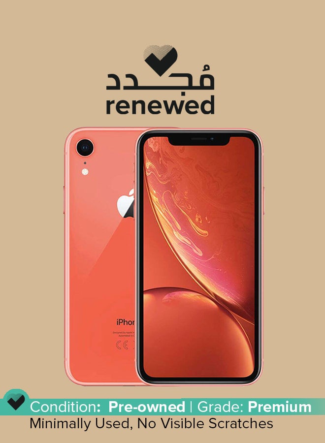 Apple Renewed - iPhone XR With FaceTime Coral 256GB 4G LTE - Image 1