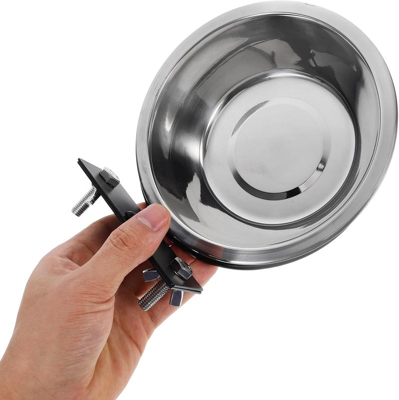 Elevated Wall Mounted Dog Bowls with Deep Stainless Steel Raised Food and Water Dishes for Large Dogs and Puppies Pet Feeding Station - Image 4