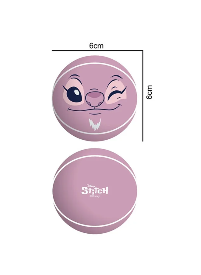 Disney Stitch Large High Bouncing Balls Toys For Kids Party Favors Birthdays Gift Classroom, Pink