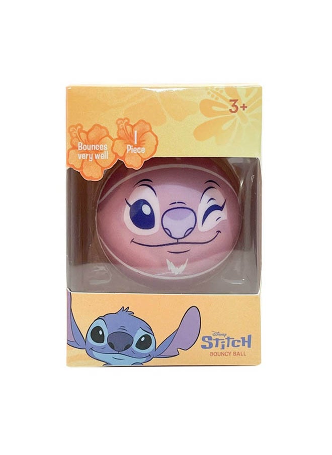 Disney Stitch Large High Bouncing Balls Toys For Kids Party Favors Birthdays Gift Classroom, Pink  - Image 4