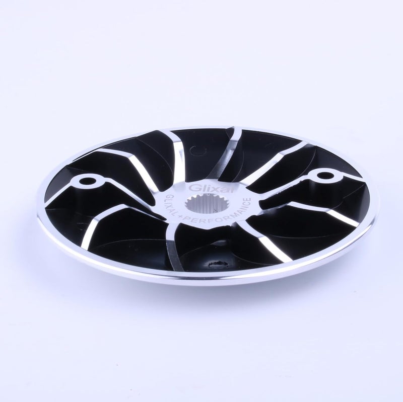 Glixal Lightweight Racing Drive Face Fan for GY6 125cc 150cc 180cc 200cc Engines - Black - Image 4