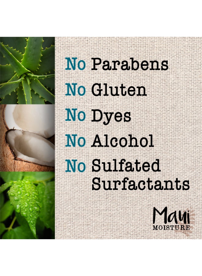 MAUI MOISTURE Nourish & Moisture + Coconut Milk Shampoo and Conditioner Set x 385ml Each - Image 5