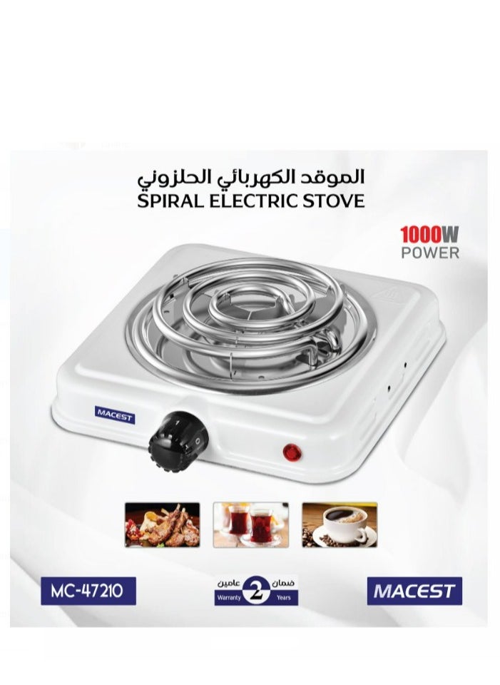 MACEST Spiral Electric Stove 1000W 