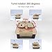 Tsiodot 24GHz Mini RC Tank Toy with LED and Rotating Turret The Ultimate Military Toy for Boys and Girls Yellow - Image 4