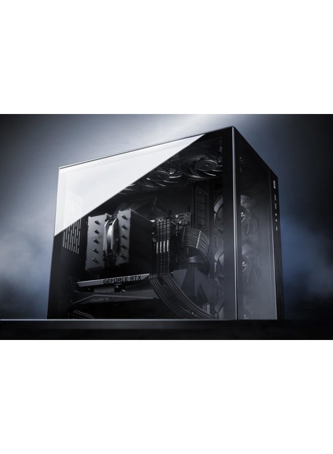 NOCTUA NH-D12L chromax.black, low-profile dual-tower CPU cooler (120 mm, black) - Image 5