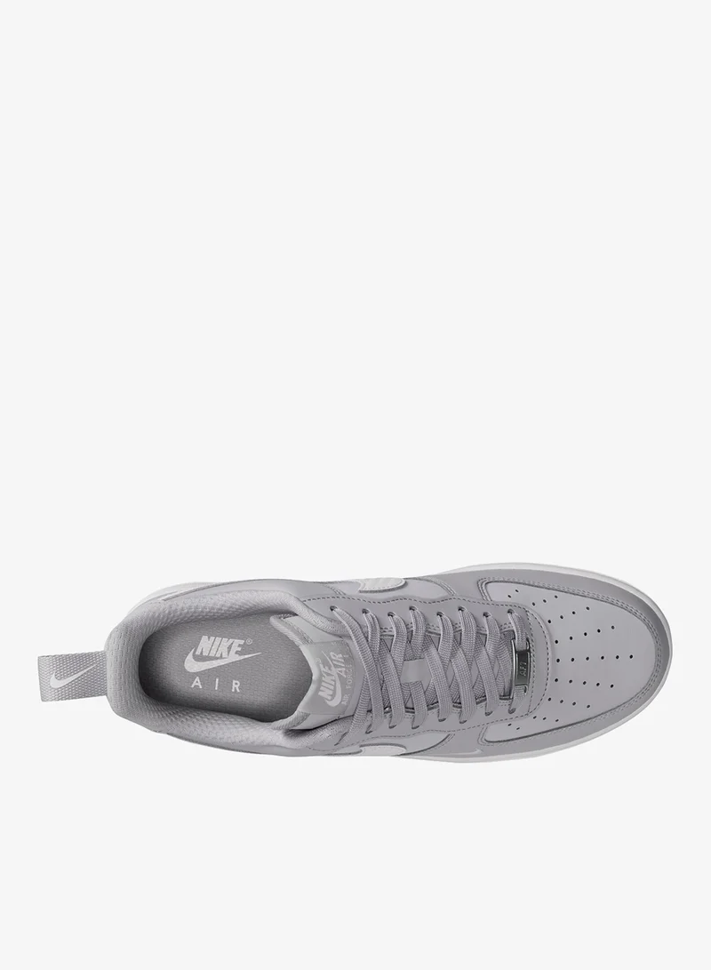 Nike WOLF GREY/WHITE-WOLF GREY Air Force 1 '07 Ess+ for Men | Best Price UAE
