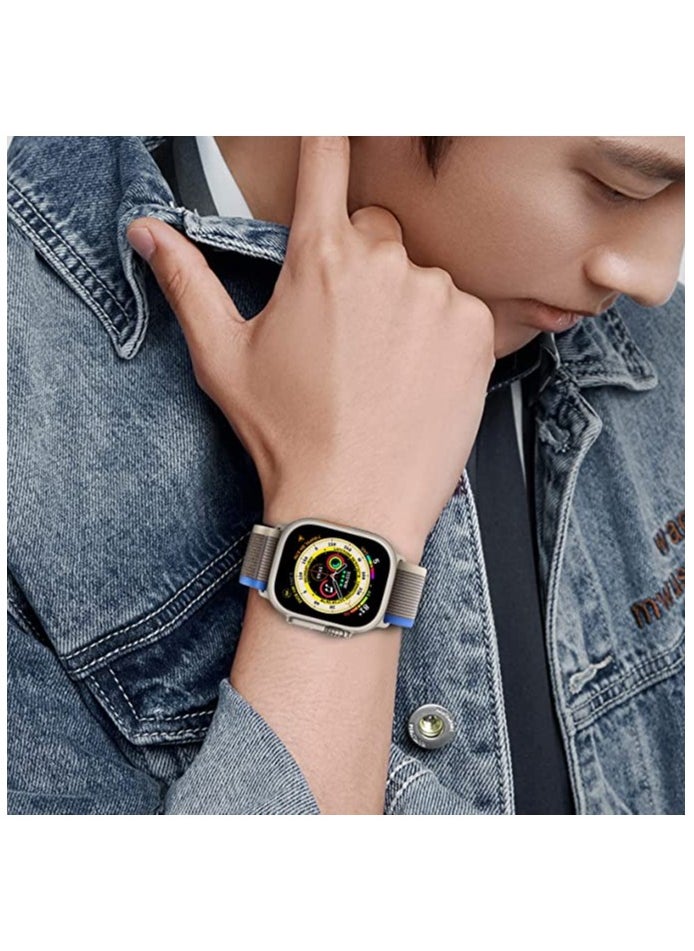 Generic - Trail Loop Watch Band for Apple Watch Ultra 1/2 49mm 46mm 45mm 44mm 42mm, Nylon Sport Strap Compatible with iwatch Series 10 9 8 7 6 5 4 3 2 1 SE - Image 1