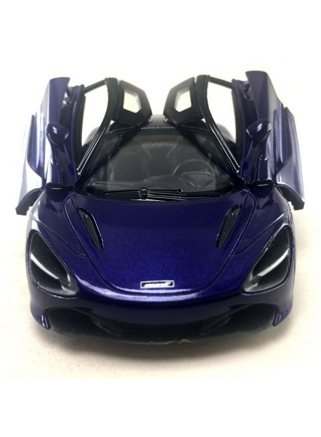 KiNSMART McLaren 720s Purlple 5 Inch 1:36 Scale Die Cast Metal Model Toy Super Sports Car - Image 5