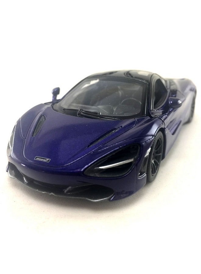 KiNSMART McLaren 720s Purlple 5 Inch 1:36 Scale Die Cast Metal Model Toy Super Sports Car - Image 1
