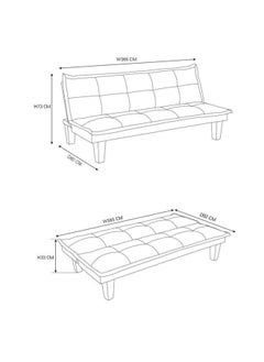 Empire Furniture Manolo Fabric Sofabed Modern Heavy-Duty 3-Seater Sofa Bed – Convertible Couch, Upholstered, Space-Saving, Durable Frame, Comfortable Seating for Living Room - pzsku/Z714F19B5B5FD61B7C998Z/45/_/1740445318/787be4bb-205a-4903-a83c-b75438a88953