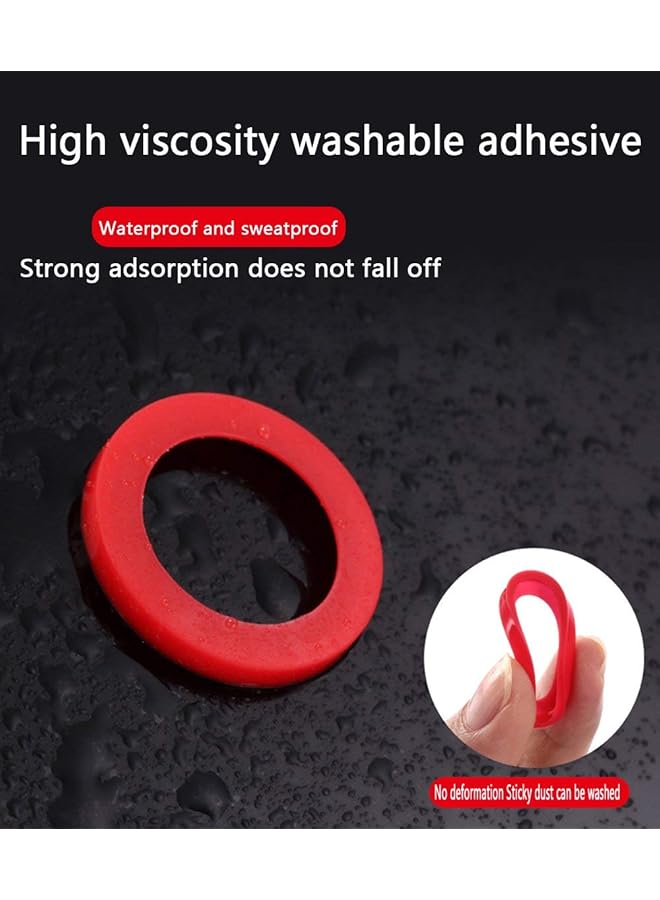 2 Pack Round Game Joystick Mini Joystick For Phone Mobile Universal 360 Degrees Game Controller Smartphone Suction Cup Gamepad For Android Ios Smartphone Tablet Pc With Touch Screen  - Image 2