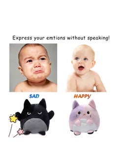 Excefore Reversible Cat Stuffed Animals, Reversible Plushie, 6" Cat Plushie,  Cute Cat Stuffed Animals, for Girl Boy Adult Kids  - Image 4
