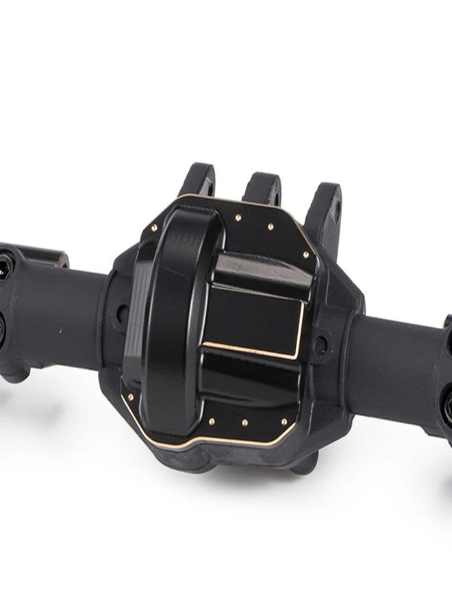 VNUHV SCX10 II Brass Diff Covers 76g 2Pcs Front and Rear Axle Brass Diff Covers Counterweight for 1/10 RC Crawler Axial SCX10 II 90046 90047 Upgrades - Image 2