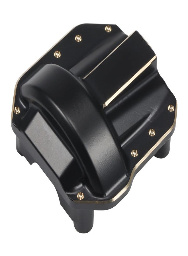 VNUHV SCX10 II Brass Diff Covers 76g 2Pcs Front and Rear Axle Brass Diff Covers Counterweight for 1/10 RC Crawler Axial SCX10 II 90046 90047 Upgrades - Image 4