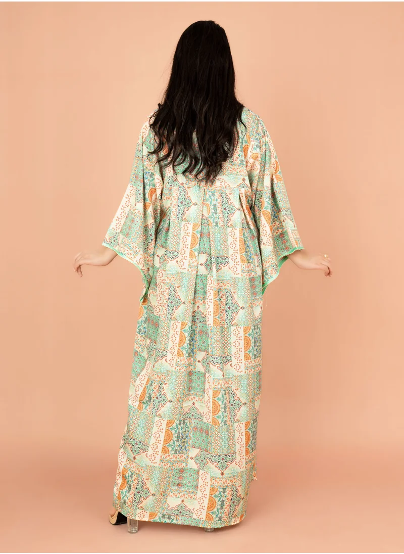 IKKXA Abstract Geometric Maxi IN024