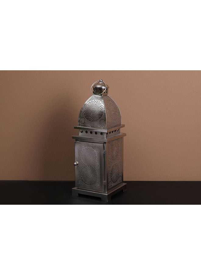 Pan Home Saaleha Lantern D15x45cm-Silver - Image 3