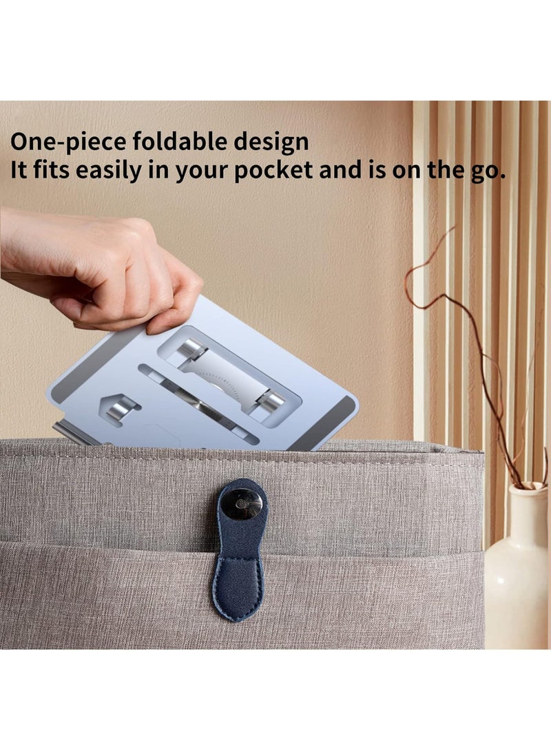 حامل تابلت وموبايل قابل للطي بزوايا متعددة – بذراع مزدوج وارتفاع قابل للتعديل – لتثبيت الأجهزة على المكتب - Image 5