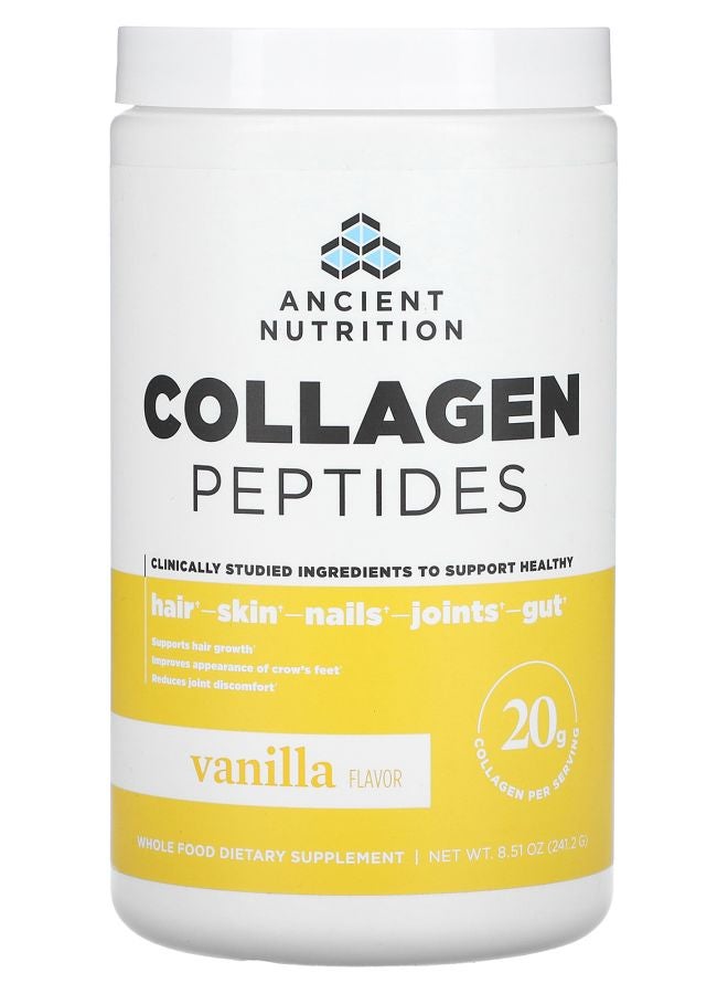 Ancient Nutrition Collagen Peptides Vanilla 8.51 oz (241.2 g)
