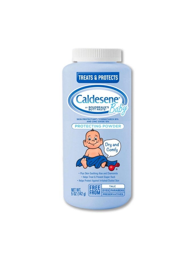 Caldesene Baby Cornstarch Powder With Zinc Oxide 5 oz (Pack of 10) - Image 1
