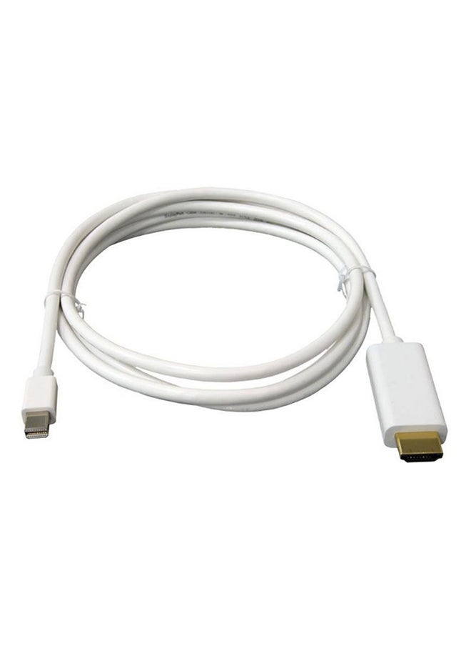ماركة غير محددة - مهايئ كابل HDMI لأجهزة مايكروسوفت سيرفس برو وبرو 2 أبيض - Image 1