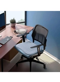 Excefore Summer Jelly Gel Seat Cushion for Car, Cooling Breathable Gel Seat Pad Cushion, Gel Seat Cushion for Long Sitting, for Hip Pain, for Car Driving Home Office Chair Wheelchair (Beige, Single seat)  - Image 3