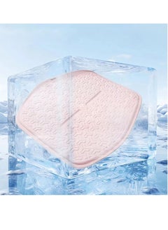 Excefore Summer Jelly Gel Seat Cushion for Car, Cooling Breathable Gel Seat Pad Cushion, Gel Seat Cushion for Long Sitting, for Hip Pain, for Car Driving Home Office Chair Wheelchair (Beige, Single seat)  - Image 2