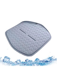 Excefore Summer Jelly Gel Seat Cushion for Car, Cooling Breathable Gel Seat Pad Cushion, Gel Seat Cushion for Long Sitting, for Hip Pain, for Car Driving Home Office Chair Wheelchair (Beige, Single seat)  - Image 1