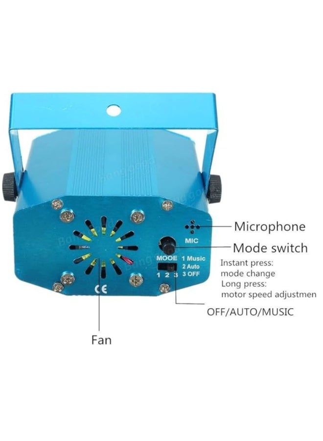 Mini Laser Stage Light Projector with Remote Control – Sound Activated RGB Disco DJ Lighting for Parties, Birthdays, Weddings, Clubs, Bars, Karaoke & Home Events  - Image 5