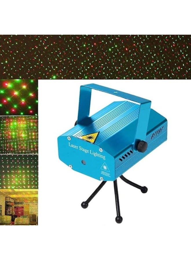 Mini Laser Stage Light Projector with Remote Control – Sound Activated RGB Disco DJ Lighting for Parties, Birthdays, Weddings, Clubs, Bars, Karaoke & Home Events  - Image 4