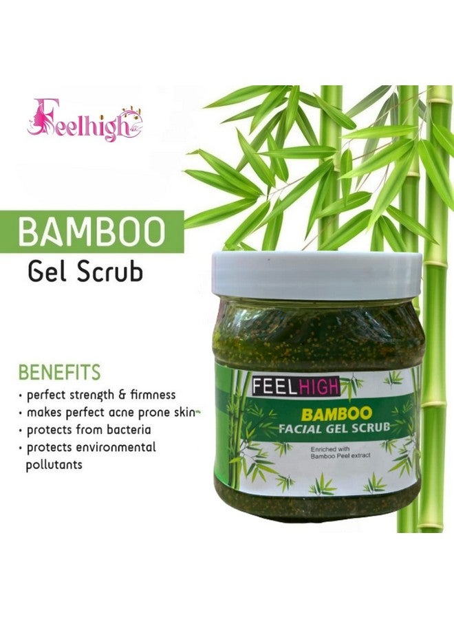 FEELHIGH سكراب الفراولة للوجه والجسم Feelhigh 500 جرام - منتجات العناية بالبشرة والوجه - للرجال والنساء - (عبوة 2) (سكراب الفراولة وسكراب البامبو) - Image 3