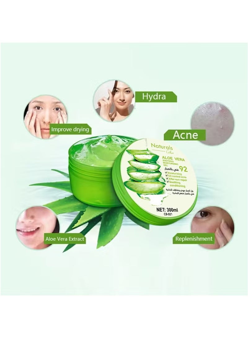 Nature Repeat 92% Soothing Aloe Vera Gel 300ml - Image 3