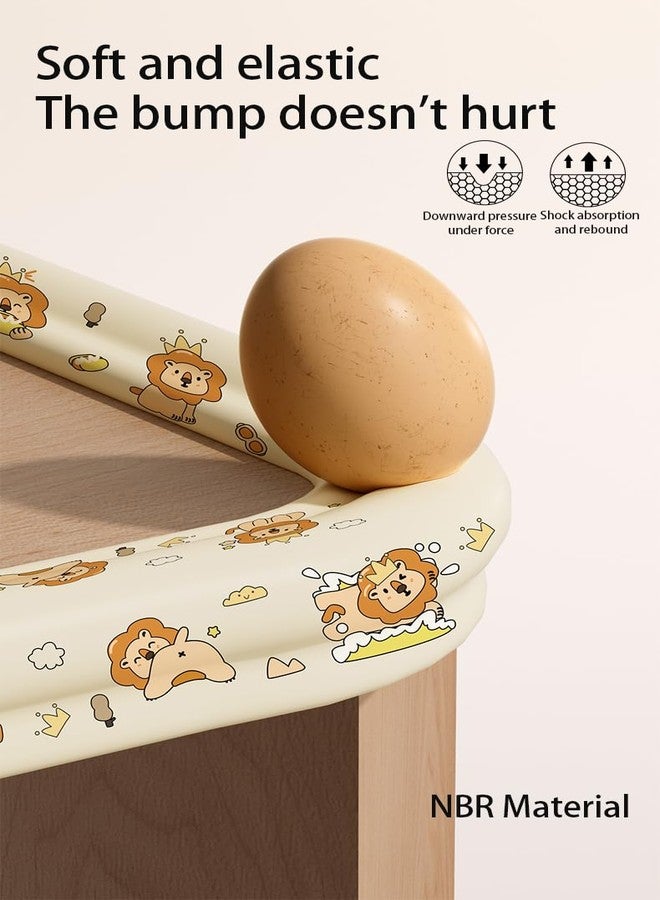 ClickFit Baby Safety Edge and Corner Guards, 2m Length, Cartoon Bear Pattern, Foam Protection (Grey) - Image 4