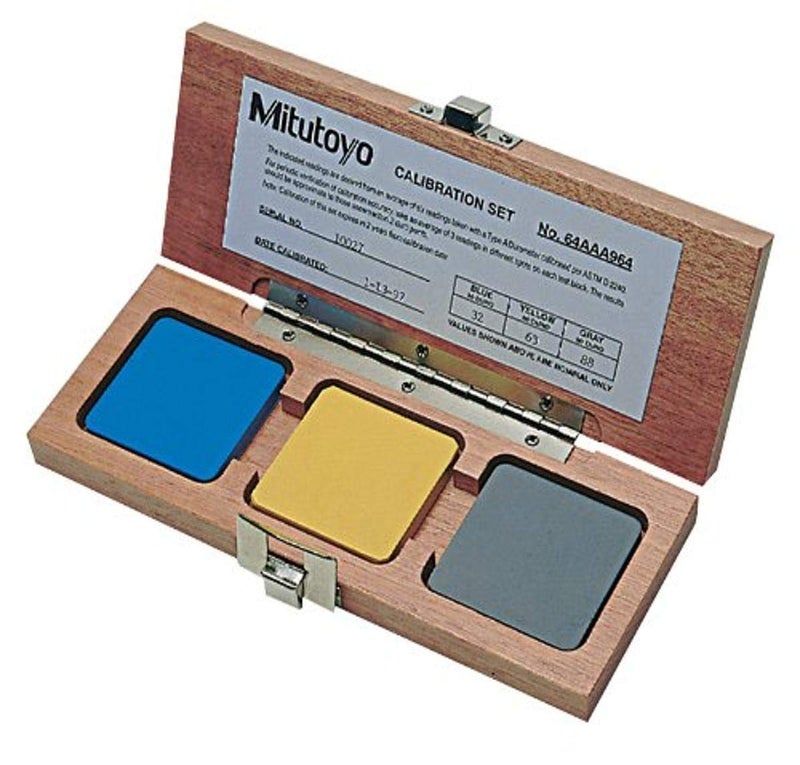 Mitutoyo Calibration Set Shore A Range 30 60 90 