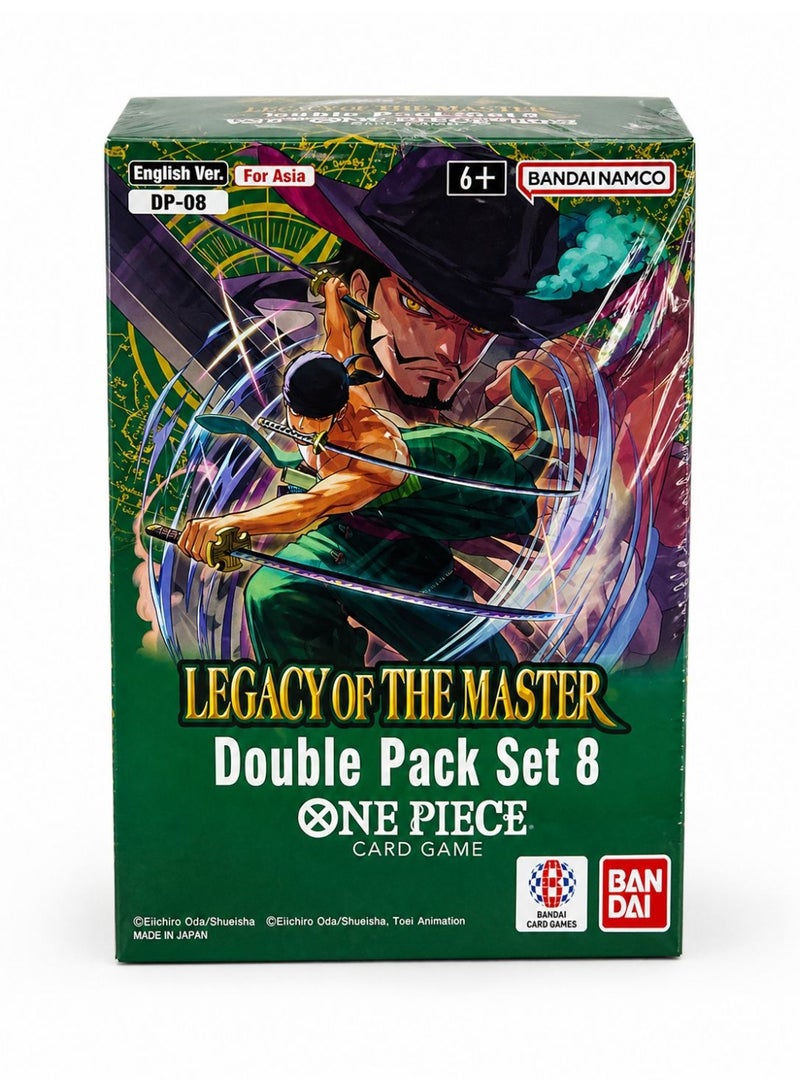 One Piece Legacy of the Master Double Pack Set 8 DP-08 BOX