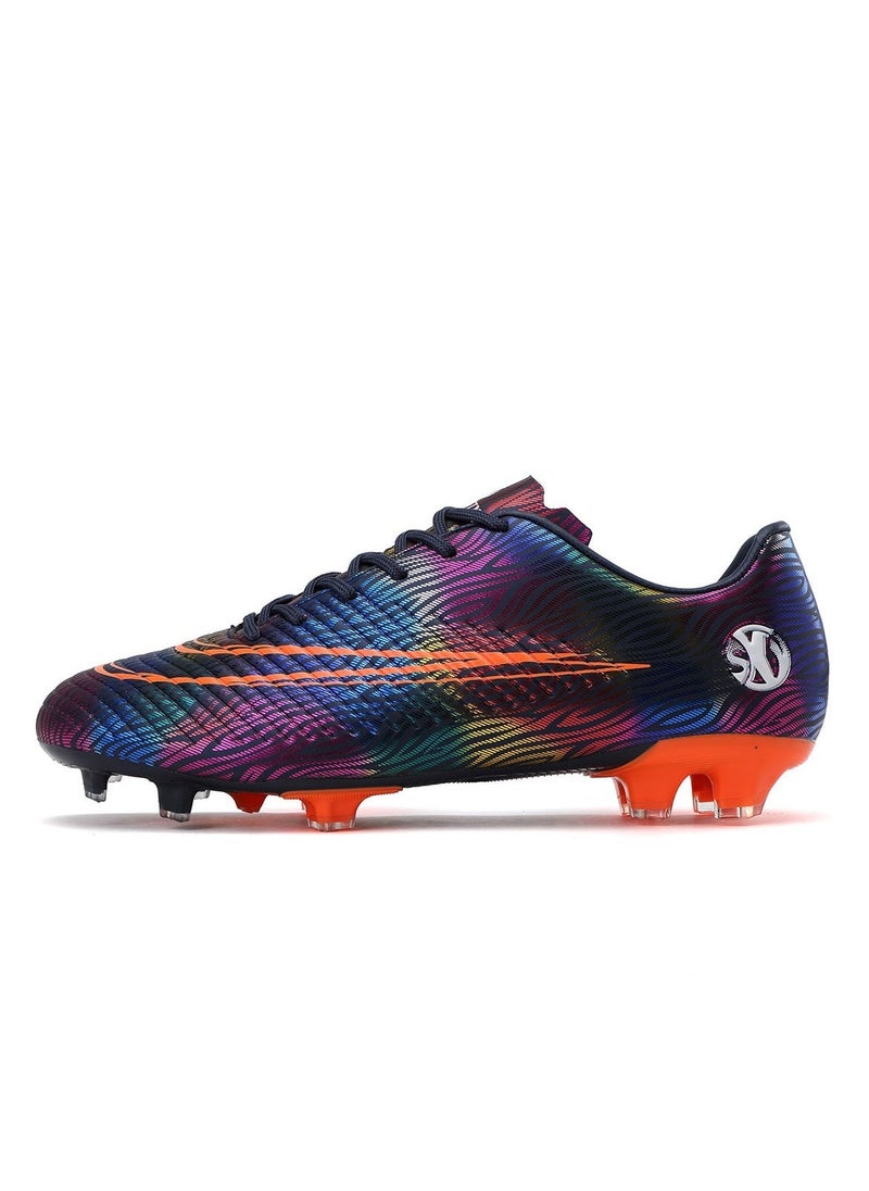 SKY WING Men's Soccer Shoes Cleats Professional Low-Top Breathable Athletic Football Spikes Boots Outdoor Indoor Sneakers - Image 1