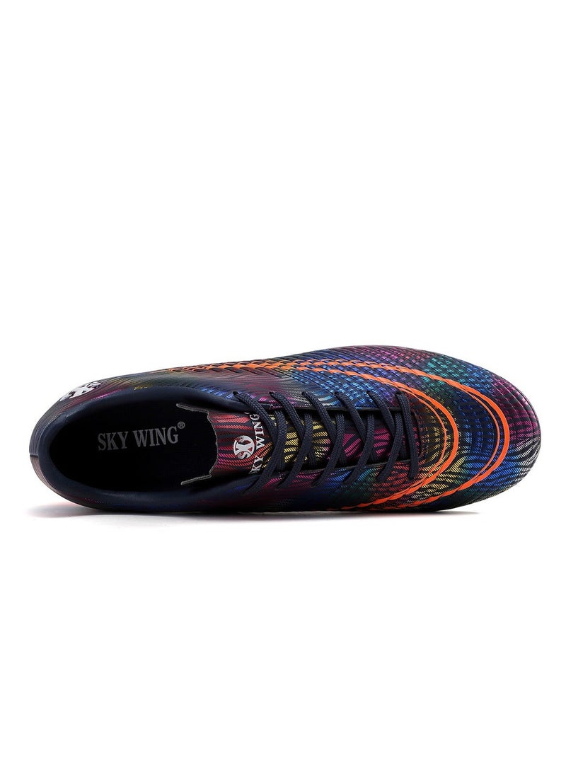 SKY WING Men's Soccer Shoes Cleats Professional Low-Top Breathable Athletic Football Spikes Boots Outdoor Indoor Sneakers - Image 4